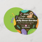 Invitation Easter Brunch Kaart (Voorkant / Achterkant)