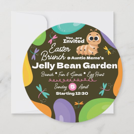 Invitation Easter Brunch Kaart (Voorkant)