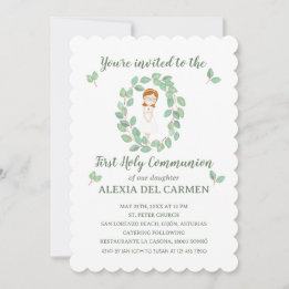 Invitation First Holy Communion ALEXIA Kaart