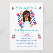 Invitation First Holy Communion LUCY