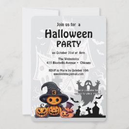 Invitation : HALLOWEEN House #1 Kaart