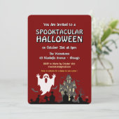 Invitation : HALLOWEEN Spooktacular #4 Kaart (Staand voorkant)