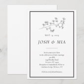 Invitation Kaart (Voorkant / Achterkant)