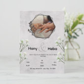 Invitation Kaart (Staand voorkant)