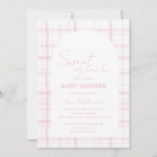 Invitation Kaart (Voorkant)