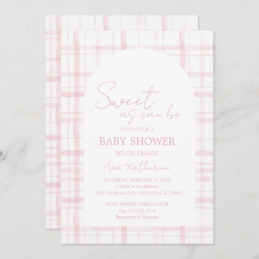 Invitation Kaart (Voorkant / Achterkant)