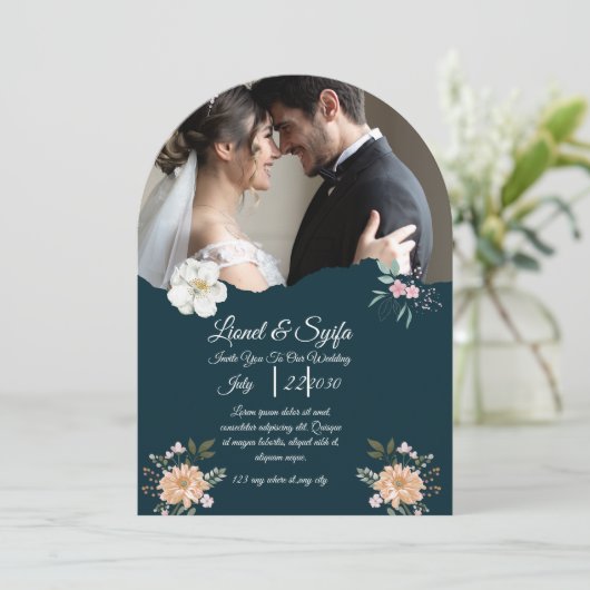 Invitation Kaart (Staand voorkant)