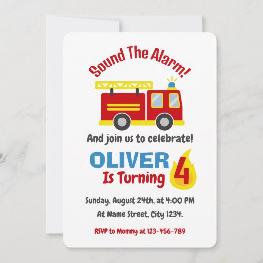 Invitation Kaart (Voorkant)