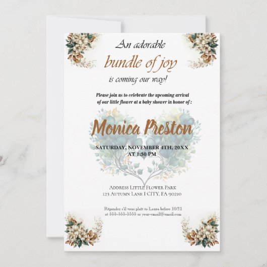 Invitation Kaart (Voorkant)