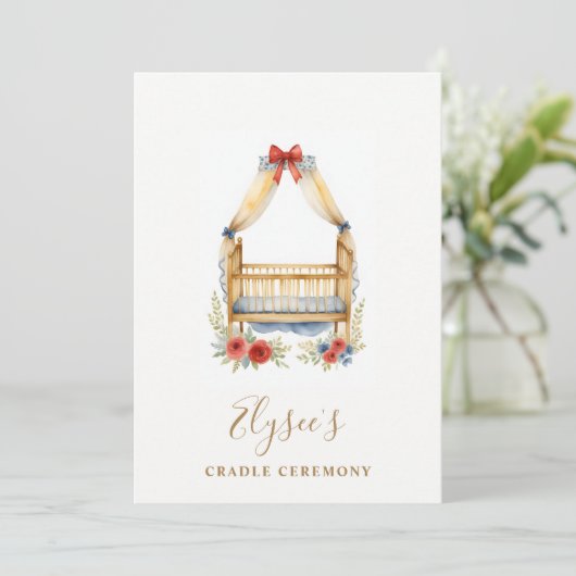 Invitation Kaart (Staand voorkant)