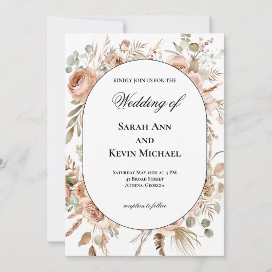 Invitation Kaart (Voorkant)