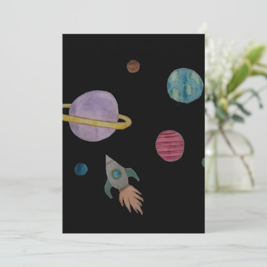 Invitation Kaart (Staand voorkant)