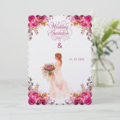 Invitation Kaart (Staand voorkant)