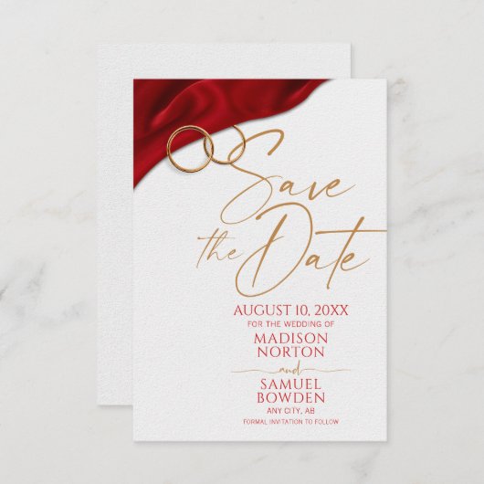 Invitation Kaart (Voorkant / Achterkant)