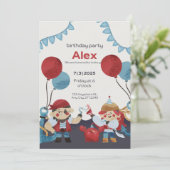 Invitation Kaart (Staand voorkant)