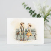 Invitation Kaart (Staand voorkant)