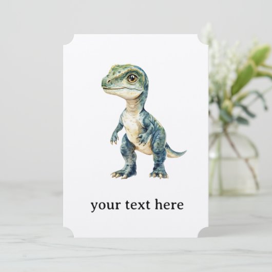 Invitation Kaart (Staand voorkant)