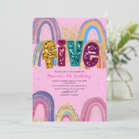 Invitation Kaart (Staand voorkant)