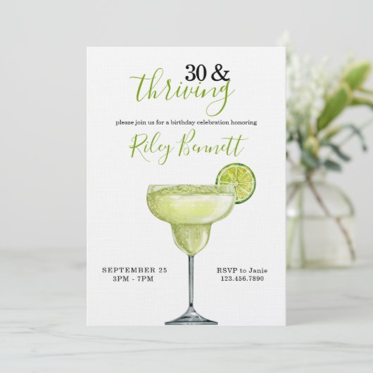 Invitation Kaart (Staand voorkant)