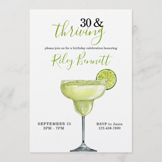 Invitation Kaart (Voorkant)