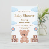 Invitation Kaart (Staand voorkant)