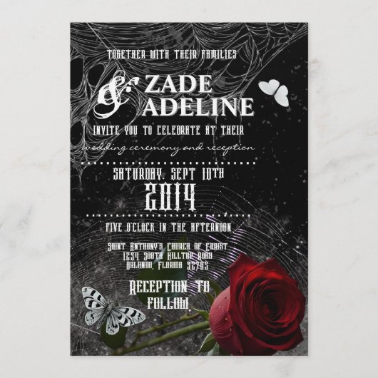 Invitation Kaart (Voorkant)