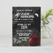 Invitation Kaart (Staand voorkant)