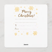 Invitation Kaart (Achterkant)