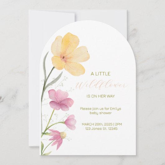 Invitation Kaart (Voorkant)