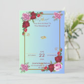 Invitation Kaart (Staand voorkant)