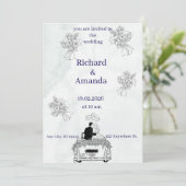 invitation kaart (Staand voorkant)