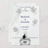 invitation kaart (Voorkant / Achterkant)