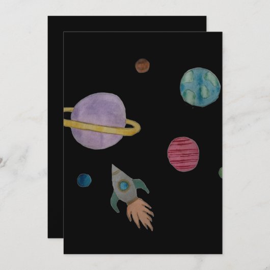 Invitation Kaart (Voorkant / Achterkant)