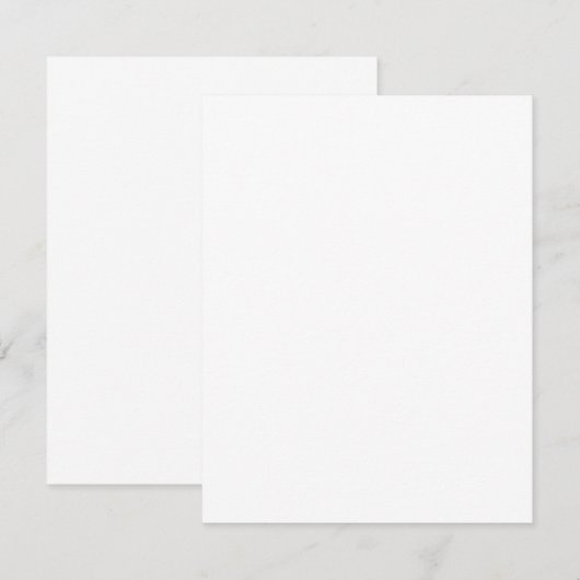 Invitation Kaart (Voorkant / Achterkant)