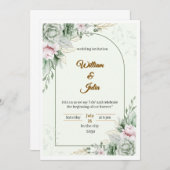 Invitation Kaart (Voorkant / Achterkant)