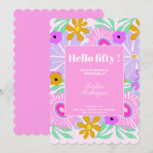 Invitation Kaart (Voorkant / Achterkant)