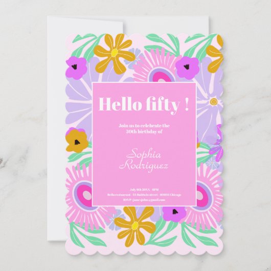 Invitation Kaart (Voorkant)