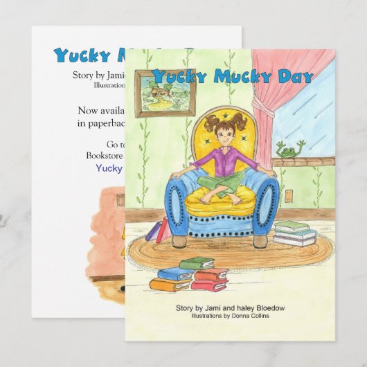 Invitation  kaart (Voorkant / Achterkant)