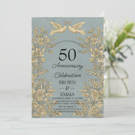 Invitation Kaart (Staand voorkant)