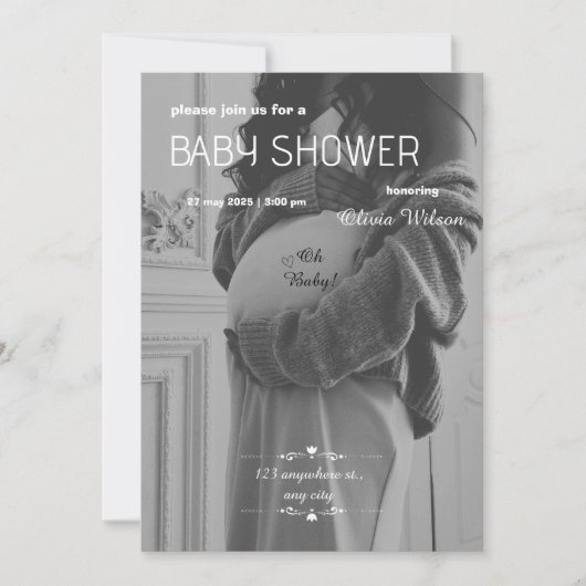 Invitation Kaart (Voorkant)