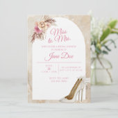 Invitation Kaart (Staand voorkant)