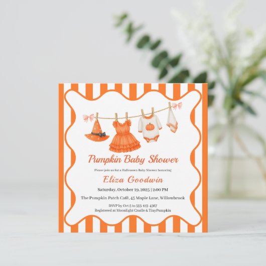 Invitation Kaart (Staand voorkant)