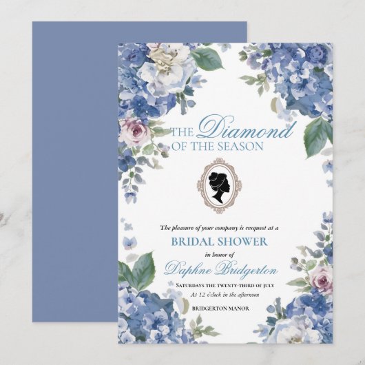 Invitation Kaart (Voorkant / Achterkant)