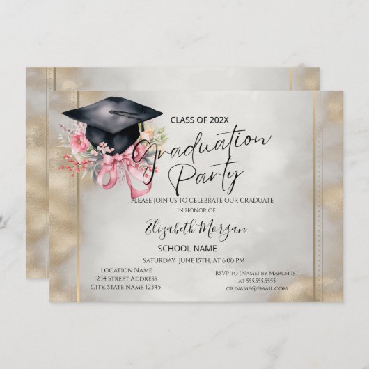 Invitation Kaart (Voorkant / Achterkant)