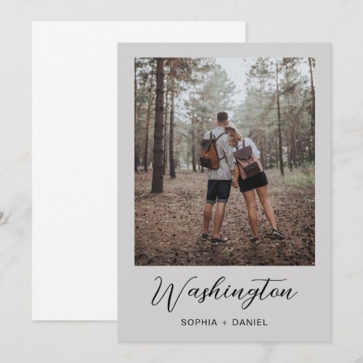 Invitation Kaart (Voorkant / Achterkant)