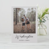 Invitation Kaart (Staand voorkant)