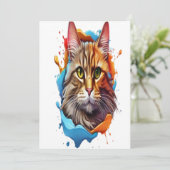 Invitation Kaart (Staand voorkant)