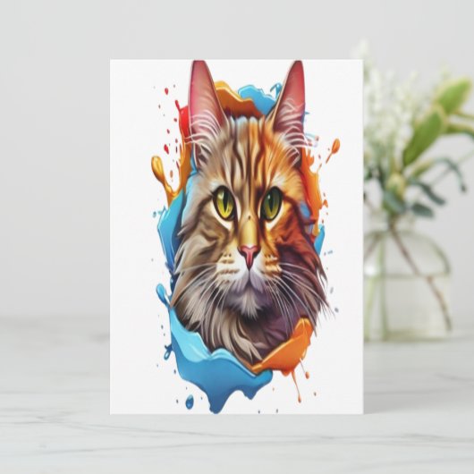 Invitation Kaart (Staand voorkant)