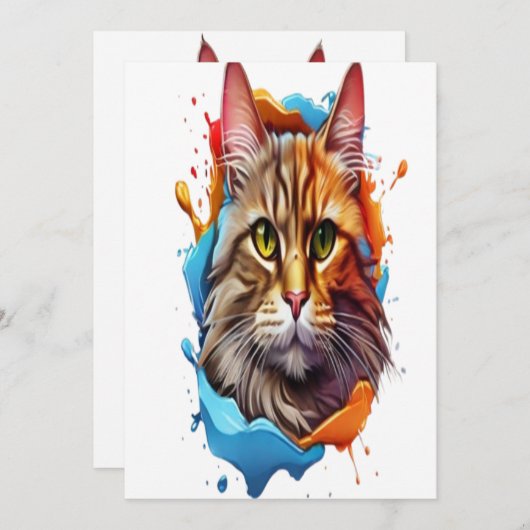 Invitation Kaart (Voorkant / Achterkant)