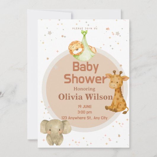 invitation kaart (Voorkant)